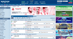 Desktop Screenshot of marathonsportsbook.com